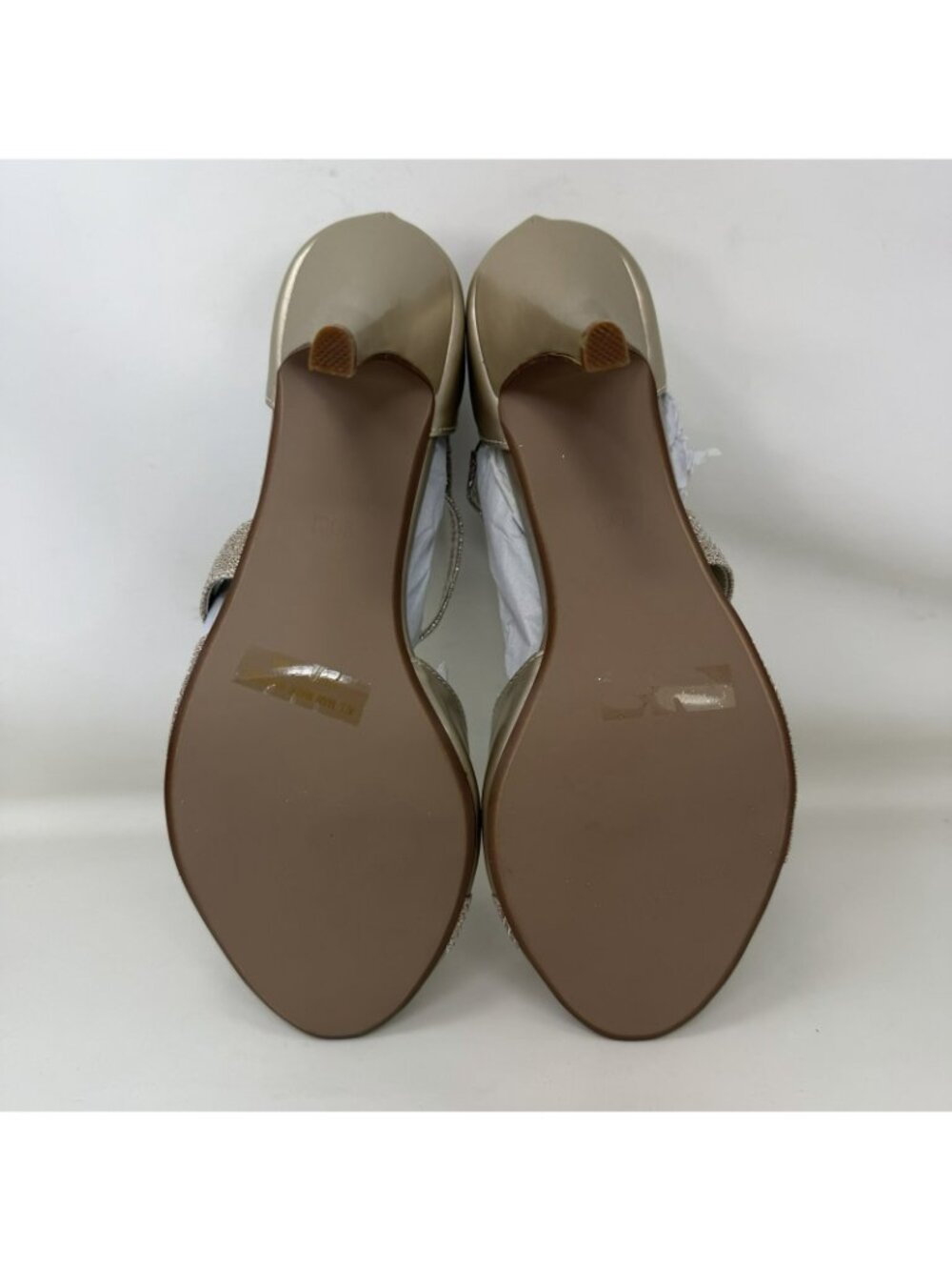 Touch Ups Benjamin Walk Adeline Dress Heels Champagne Women's Size 10 M - Picture 5 of 7